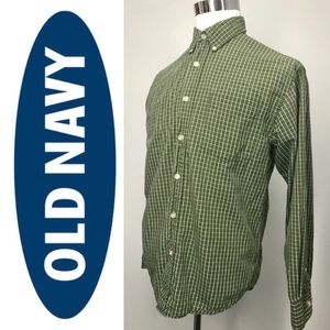 OLD NAVY Men’s Window Checks Dress Shirt